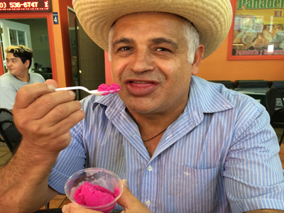 Luis  Abundis  marks  his  seventh  year  of  ice  cream inspiration  at  the  Fruitvale  Public  Market. “It’s really our customers that have helped us to get to this point.”